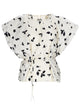 Alysi Sleeveless Top With Ribbon