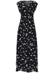 Alysi V-Neck Long Dress