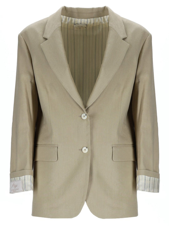 Alysi Linen Blend Blazer