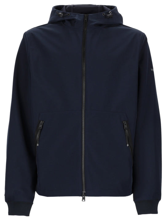 Woolrich Giacca Con Zip E Cappuccio