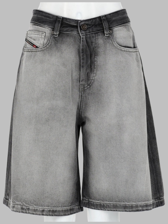 Diesel Shorts In Denim "Skeleton"