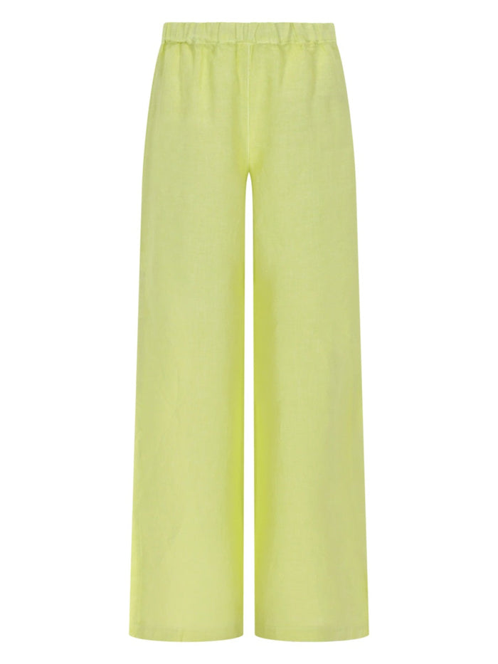 120% Lino Pantalone In Lino