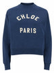 Chloé Cotton Fleece Logo Pullover