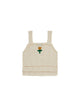 Emile & Ida Top Crochet Con Tulipano