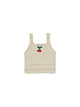 Emile & Ida Top Crochet Con Ciliegie