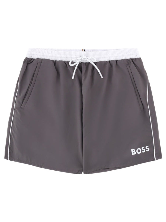 Boss Swimsuit With Logo