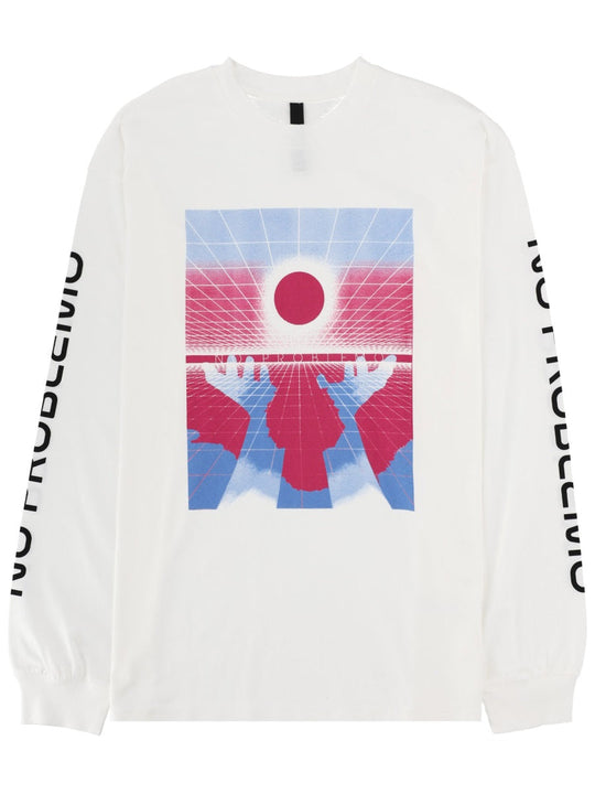 No Problemo T-Shirt Con Stampa E Logo