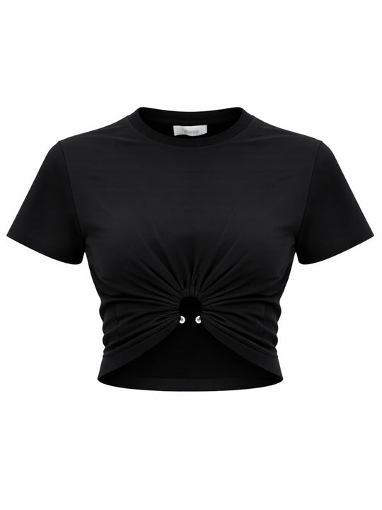 Rabanne T-Shirt Cropped