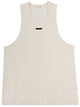 Fear Of God Essentials Tank Top In Cotone