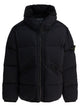 Stone Island Kids Black Elastan Coat