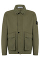 Stone Island Jacket With Zipper And Pockets