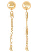 Moschino Logo Earrings