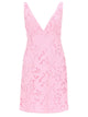 Michael By Michael Kors Miniabito In Pizzo Florale Cordonato