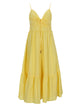 Michael By Michael Kors V-Neck Midi Dress
