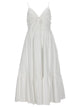 Michael By Michael Kors V-Neck Midi Dress