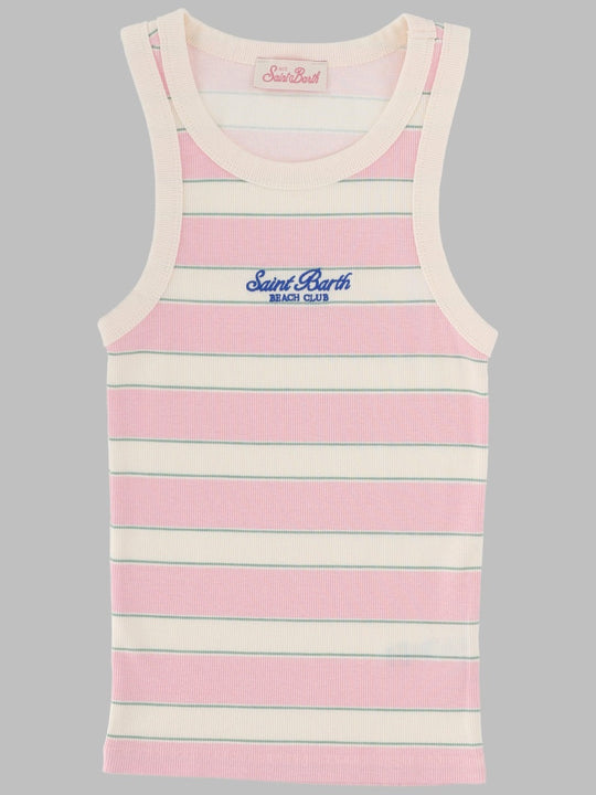 Mc2 Saint Barth Tank Top "Ada" Con Logo