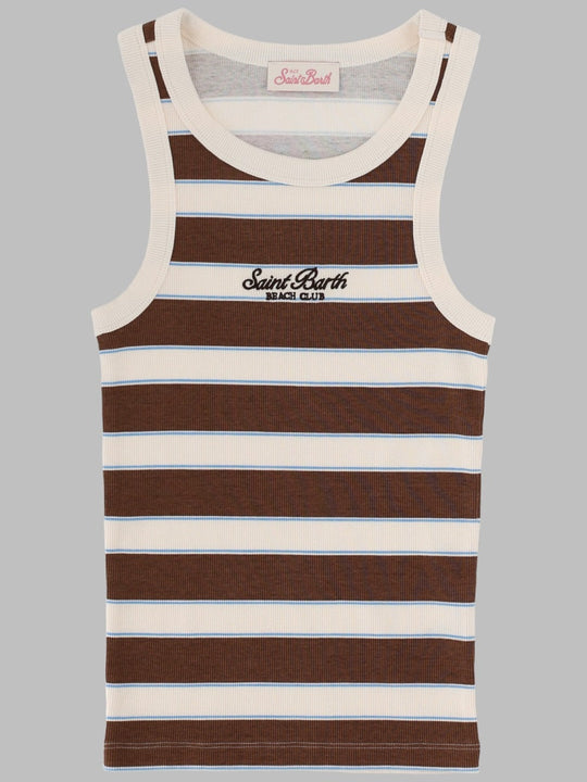 Mc2 Saint Barth Tank Top "Ada" Con Logo