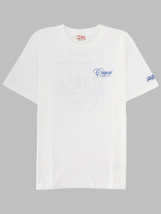 Mc2 Saint Barth T-Shirt Con Stampa