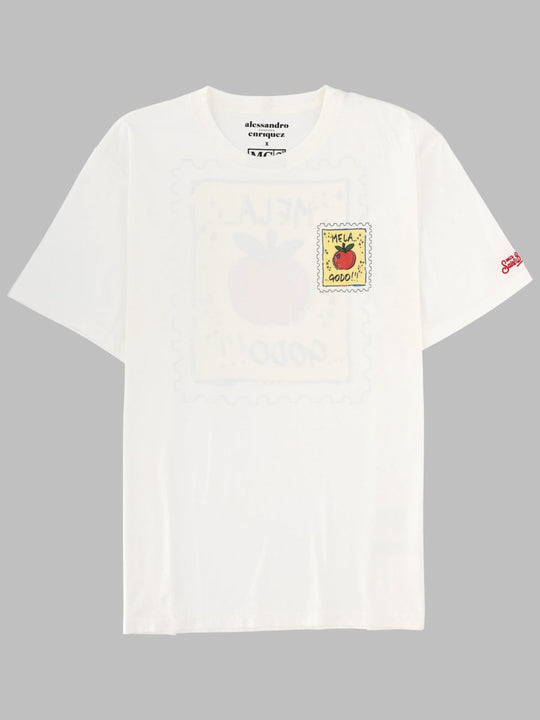 Mc2 Saint Barth T-Shirt Con Stampa