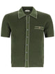 Versace Camicia In Maglia Di Cotone