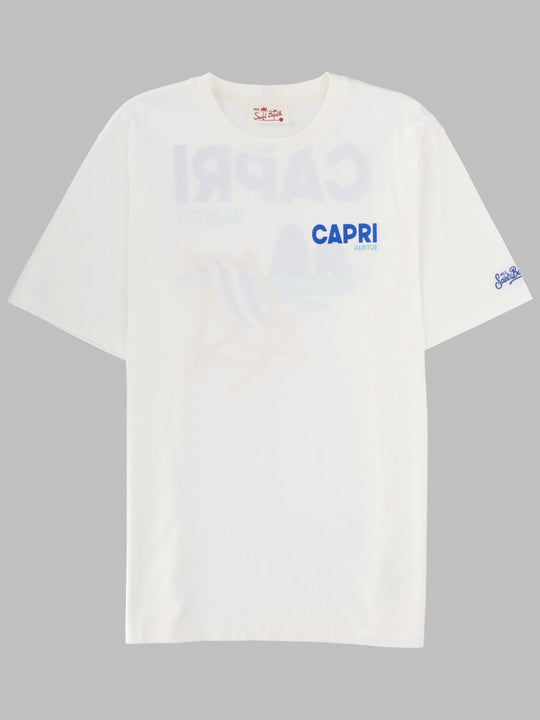 Mc2 Saint Barth T-Shirt Con Stampa