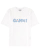 Ganni T-Shirt Con Logo