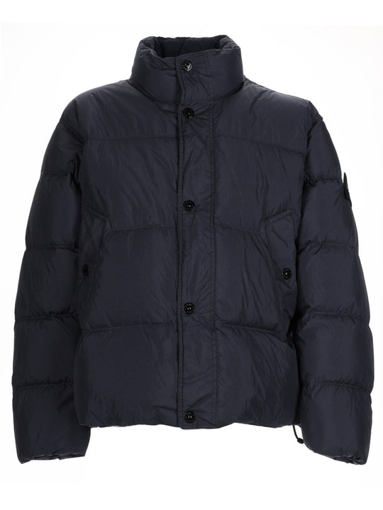 Stone Island Bomber Piumino Con Patch Logo