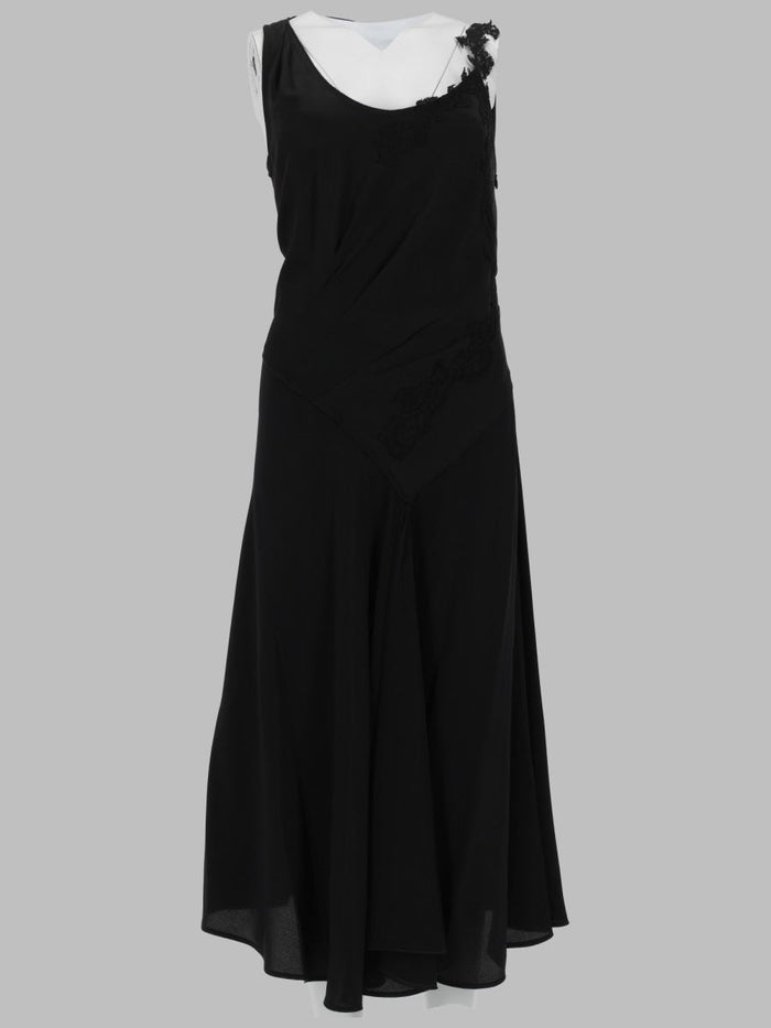 Victoria Beckham Abito Con Inserti In Pizzo