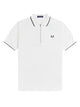 Fred Perry Polo Con Zip E Logo