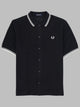 Fred Perry Polo Con Bottoni E Logo