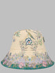 Zimmermann Cappello Bucket Con Tesa Larga Stampato