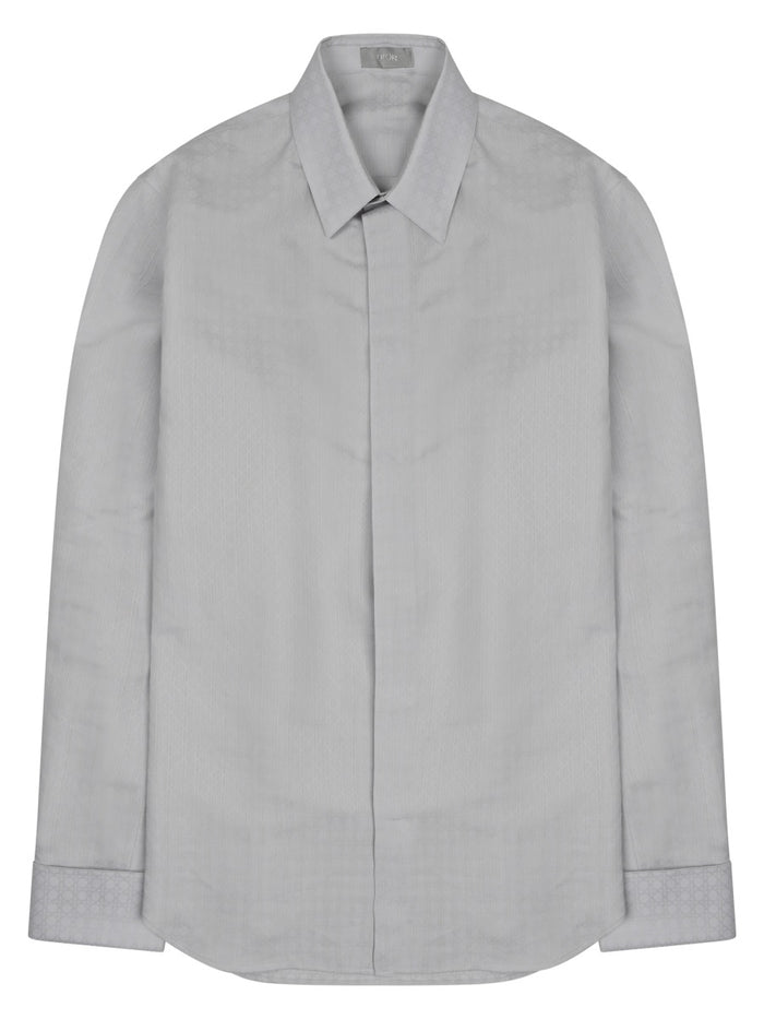 Dior Grey Silk Cotton Shirt