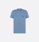 Dior Homme Blue Cotton Tops T-Shirt