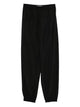 Róhe Black Balloon Trousers Elastic Waist