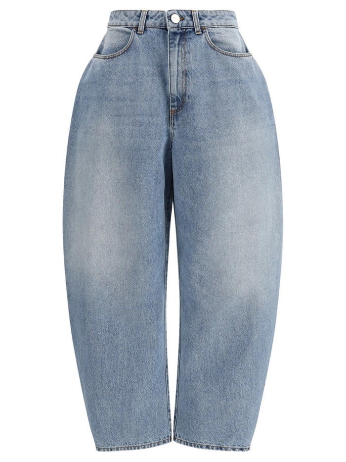 Róhe Sculptural Denim Trousers