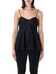 Róhe Róhe Flared Bustier Peplum Top