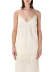 Róhe Róhe Lace Trim Crepe Camisole