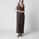 Róhe Earthtone Silk Dress
