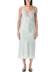 Róhe Róhe Lace Silk Slip Dress