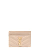 Saint Laurent Monogram Quilted Cardholder