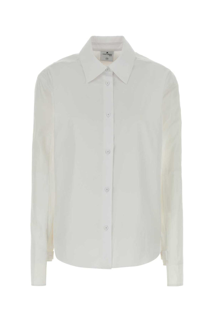 Courregès White Poplin Shirt
