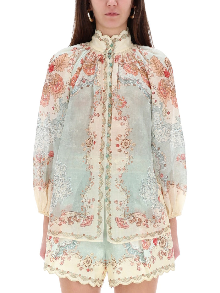 Zimmermann Daylight Printed Blouse