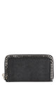 Stella Mccartney Black Shaggy Deer Falabella Wallet