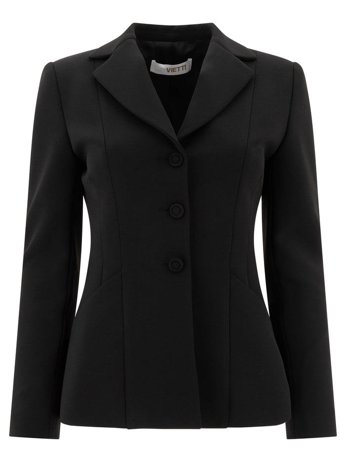Semper Black Elastane Jacket