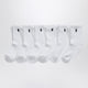 Polo Ralph Lauren Set Of Three White Socks With Logo