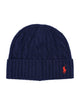 Polo Ralph Lauren Polo Ralph Lauren Wool-Blend Cable-Knit Beanie