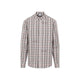 Off-White Pink Flannel Cotton Shirt
