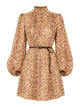 Zimmermann Animal Print Mini Dress