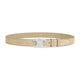 Celine Stone Beige Suede Belt