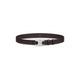 Celine Espresso Brown Calf Leather Large 30 Mm Belt